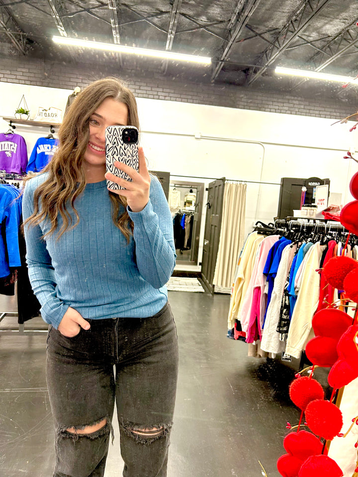 Ribbed Basic L/S