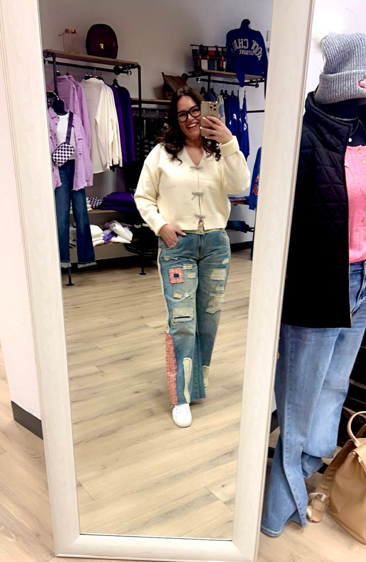 Color Block Denim Jacket JC7821