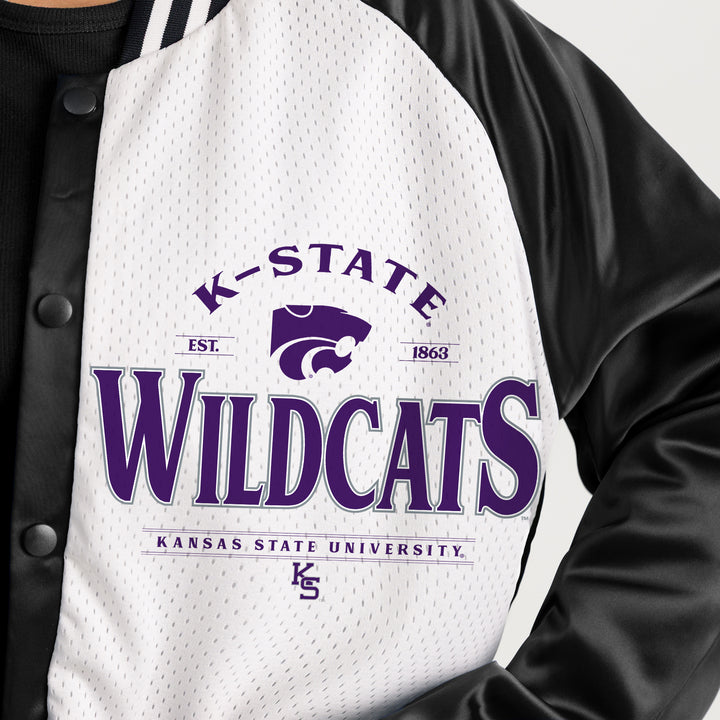 Kansas State Wildcats Throwback Varsity Bomber Jacket