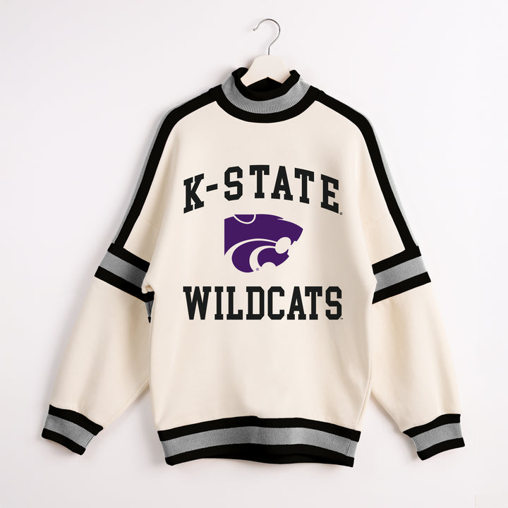 Kansas State Oversized Turtleneck Pullover