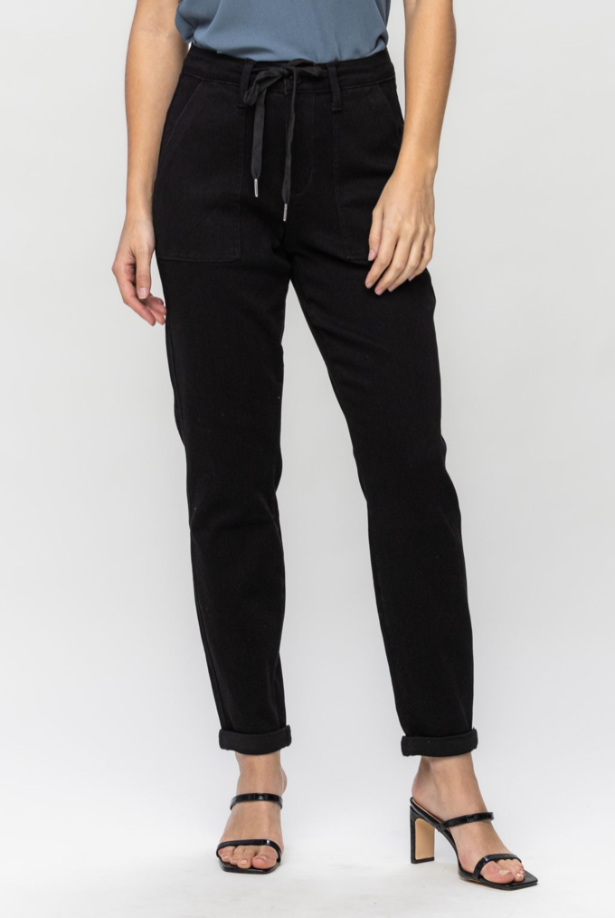 Judy Blue Black Joggers JB88700
