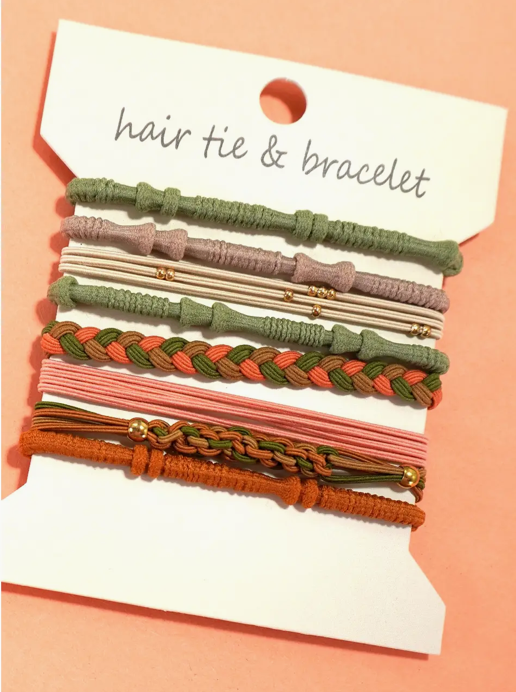 BoHo Dual Bracelet/ Hair Tie