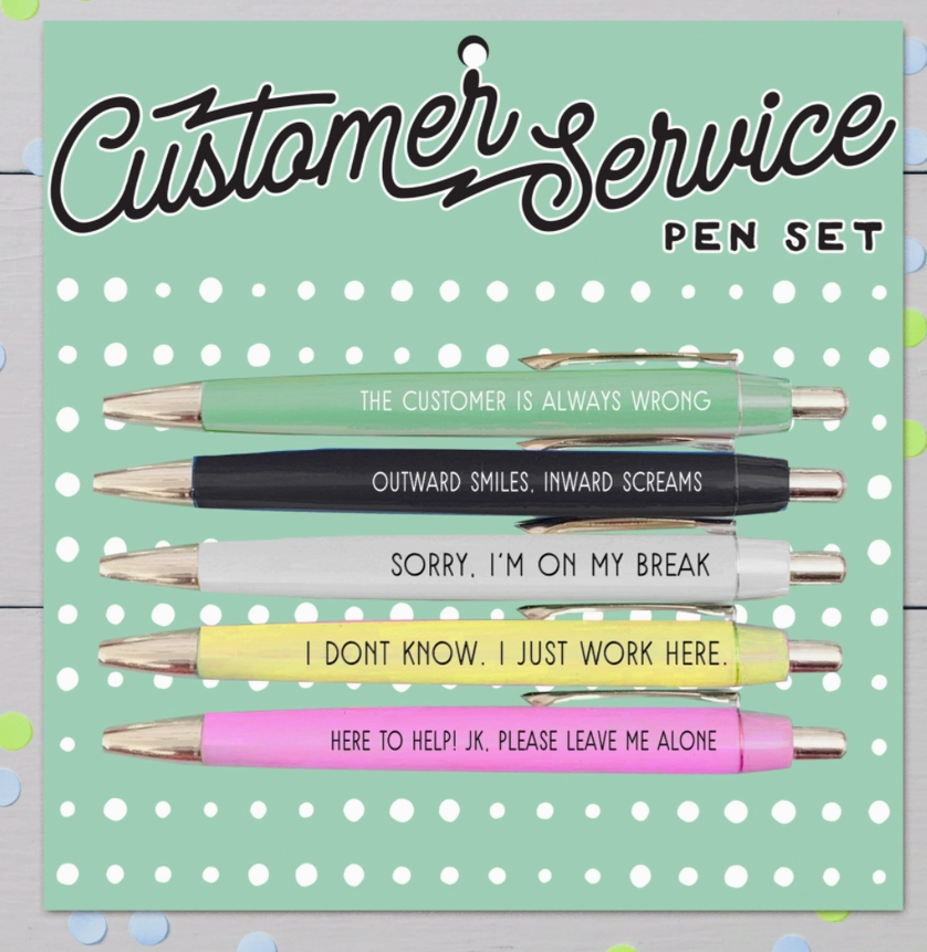 Funny Pen Sets (Multiple)