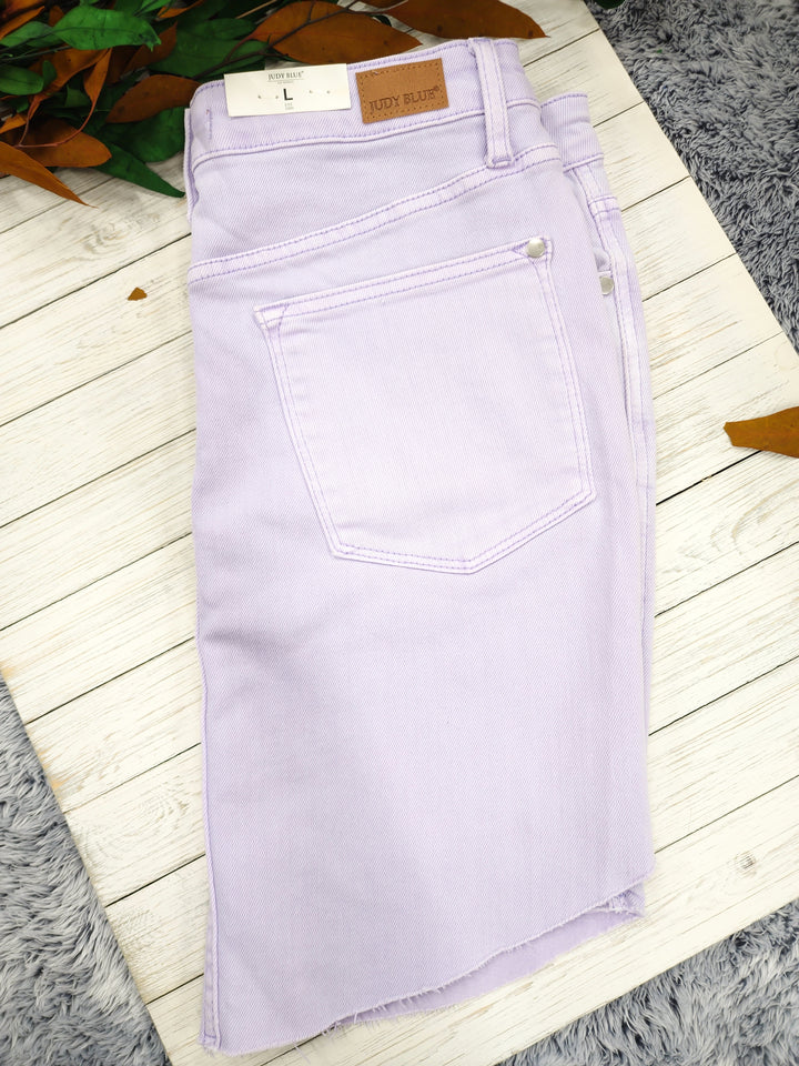 Denim Shirttail Skirt JB2808