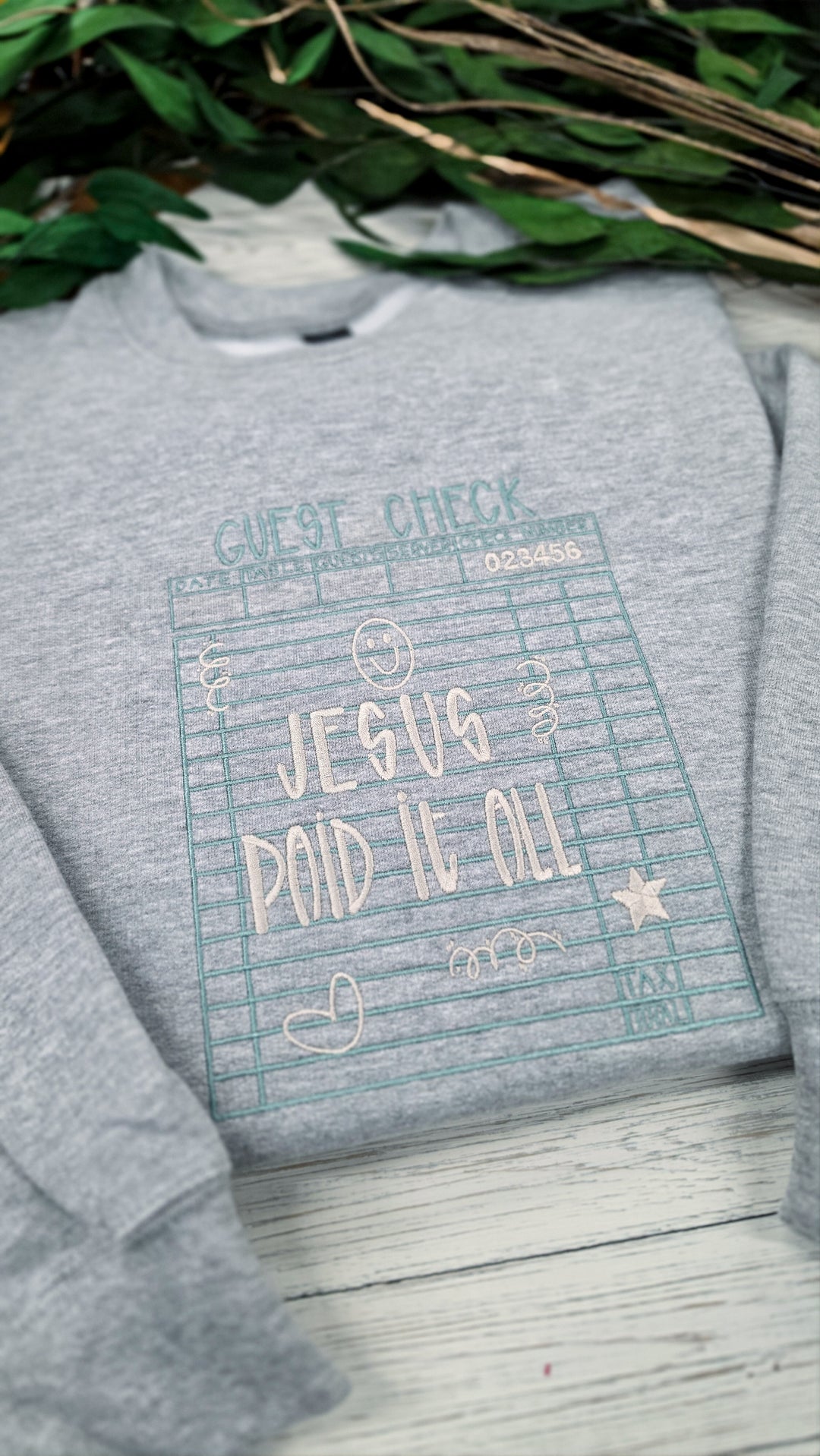 Jesus Paid It All Crewneck