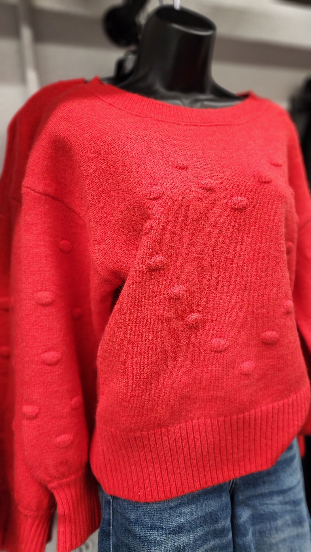 Red Heart Sweater