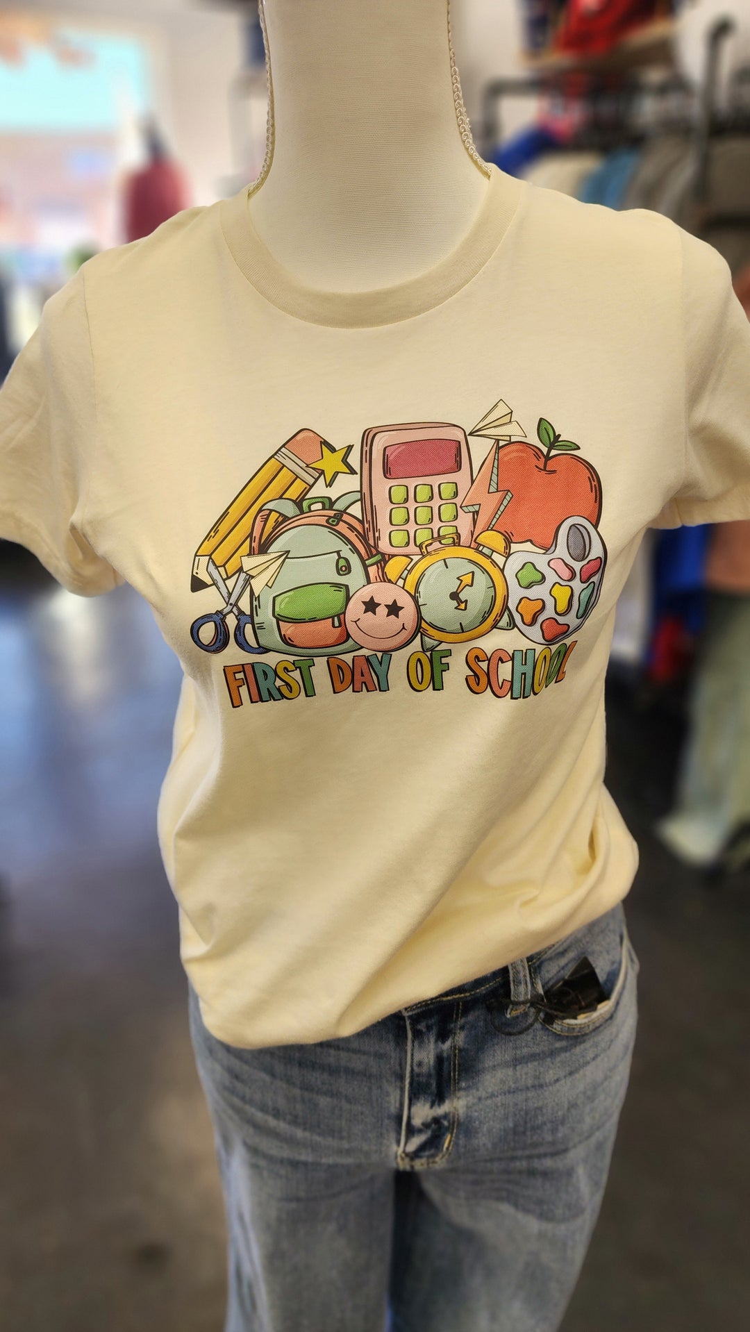 First Day of School S/S - Youth Large