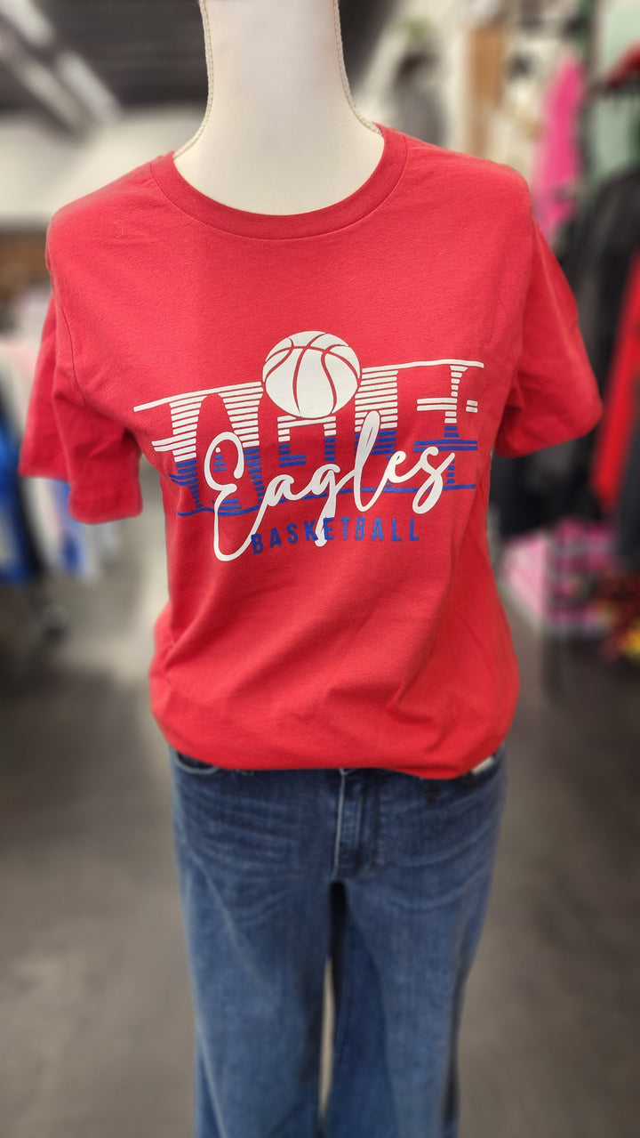 Eagles Basketball Cursive