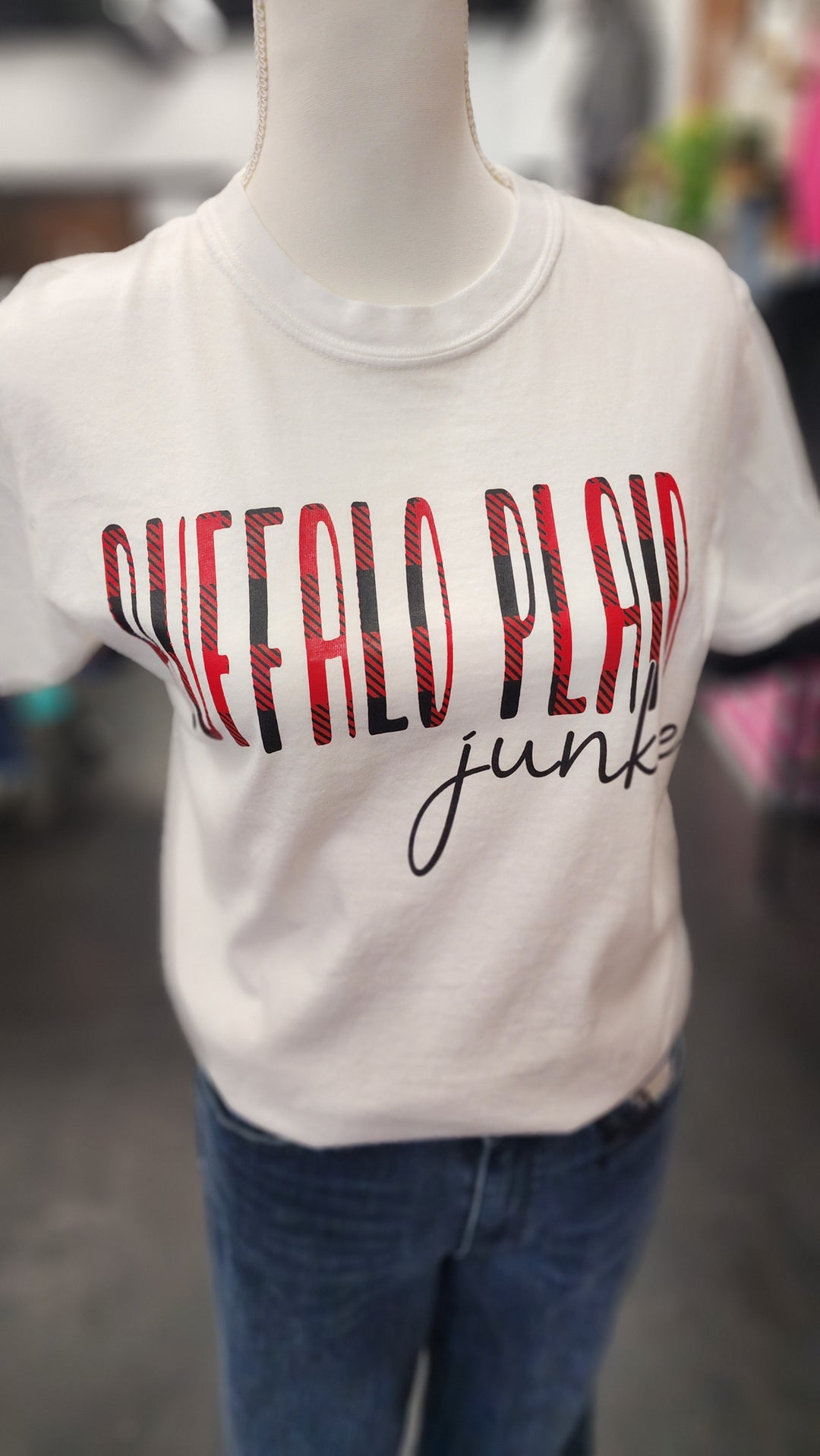 Buffalo Plaid Junkie