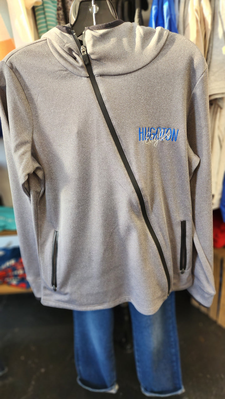 Eagles Embroidered Zip Up Jacket