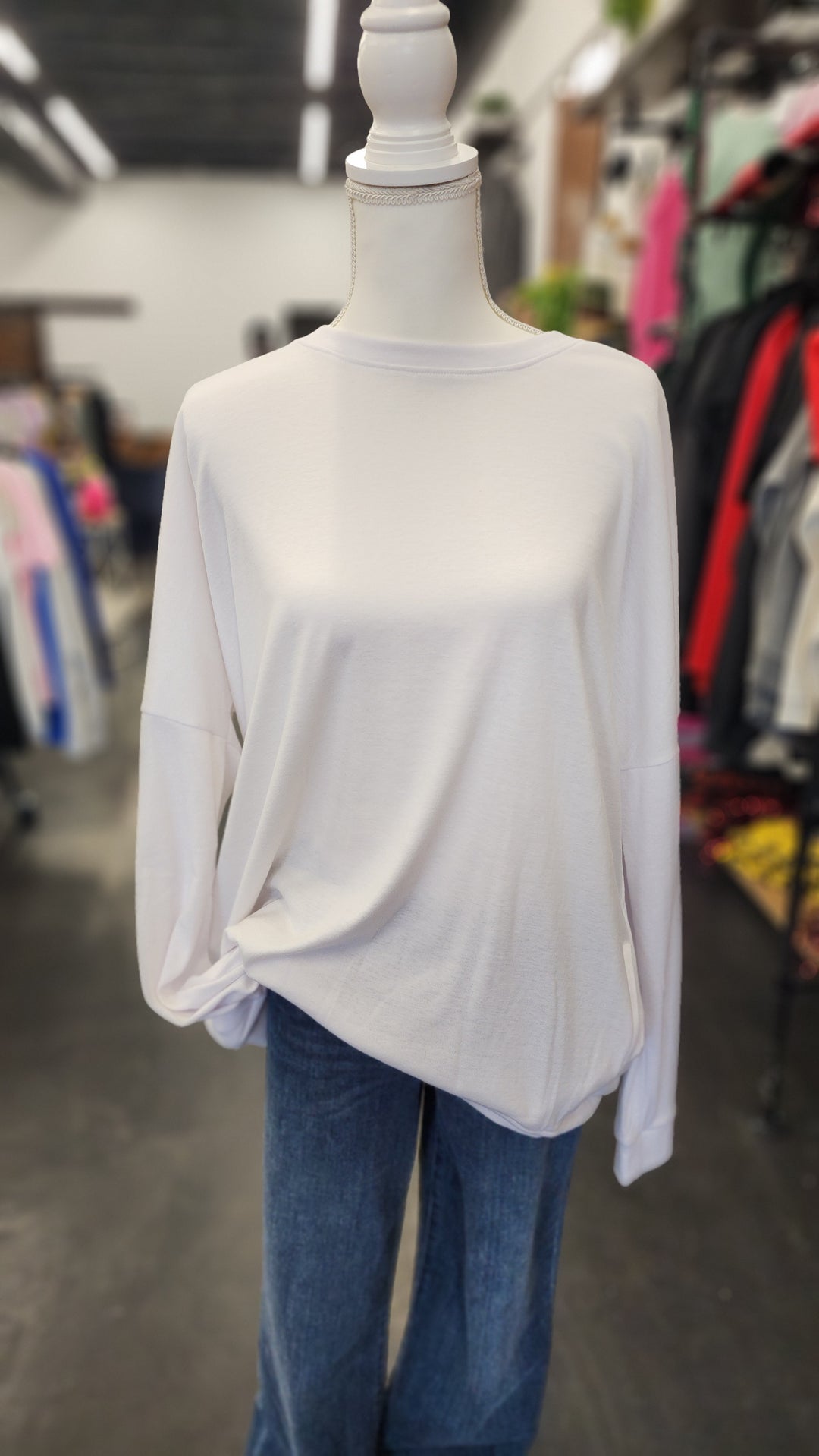White Long Sleeve Shirt