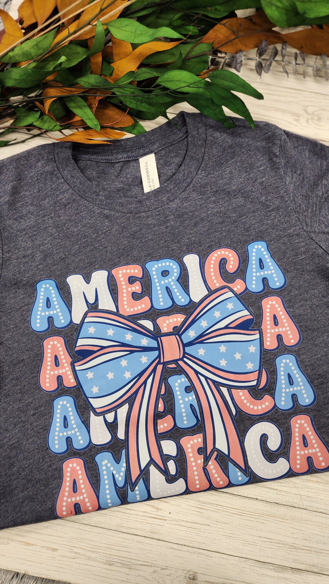 America Bow Tee