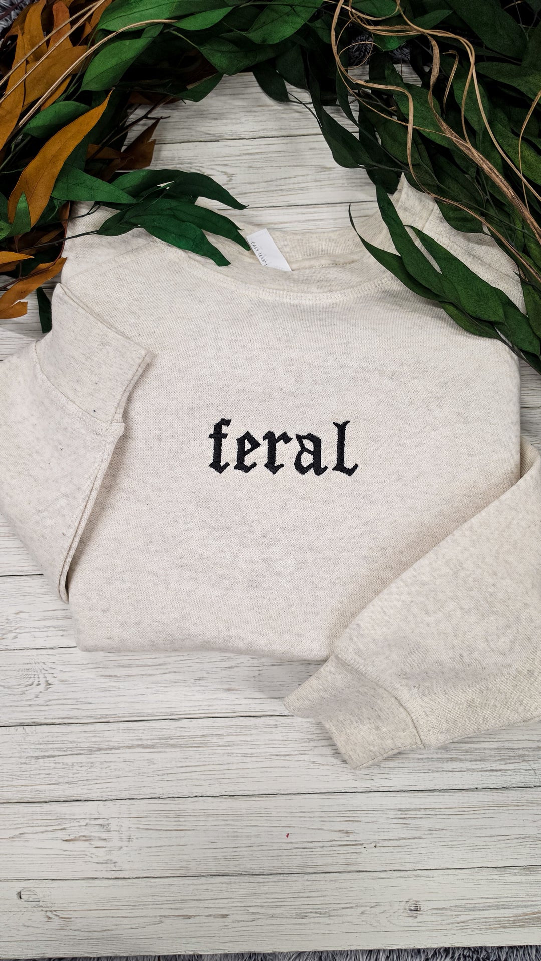 Feral Relaxed Boxy Crewneck