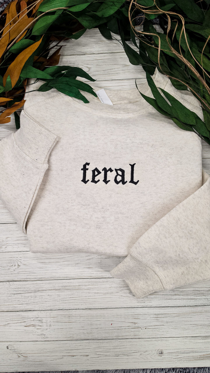 Feral Relaxed Boxy Crewneck