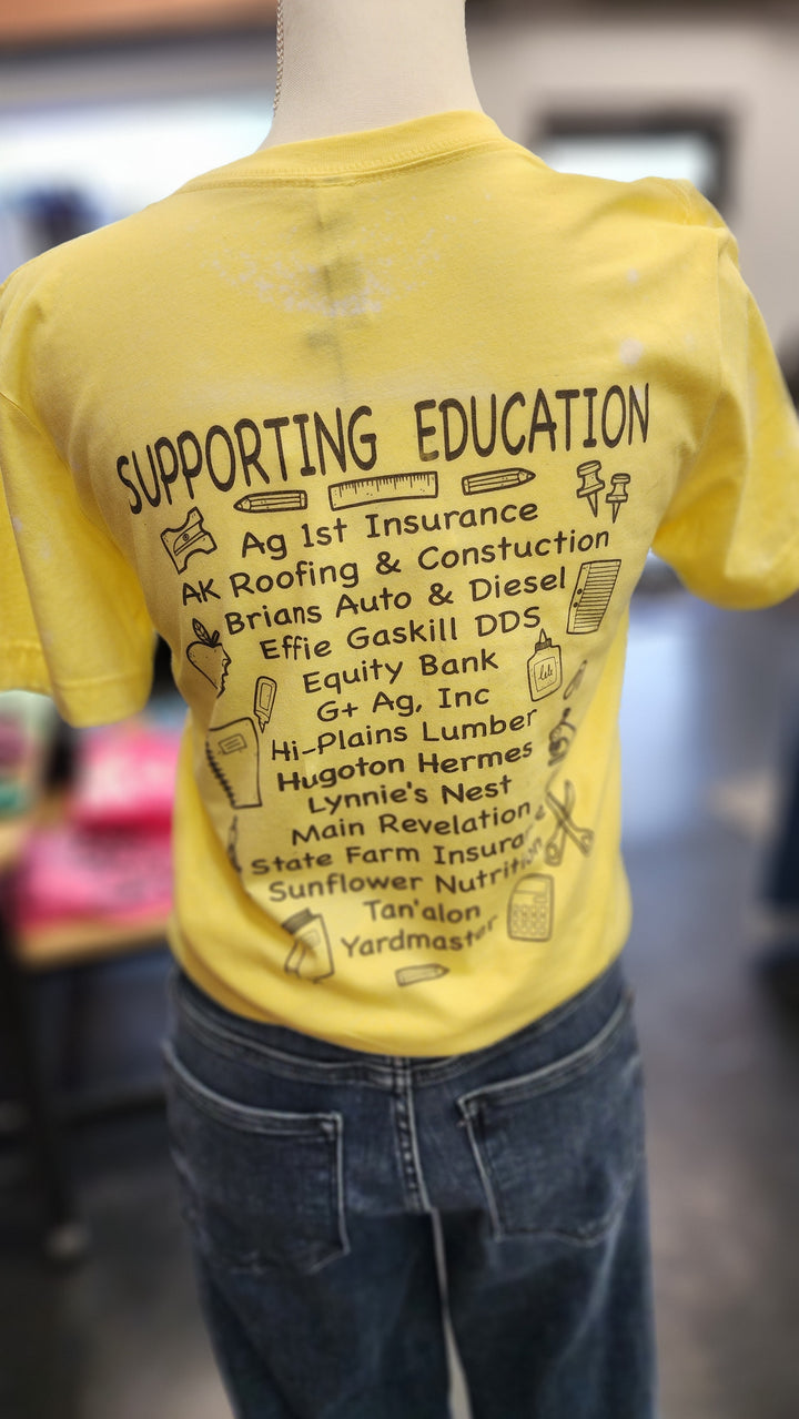 Support Teacher Bleached