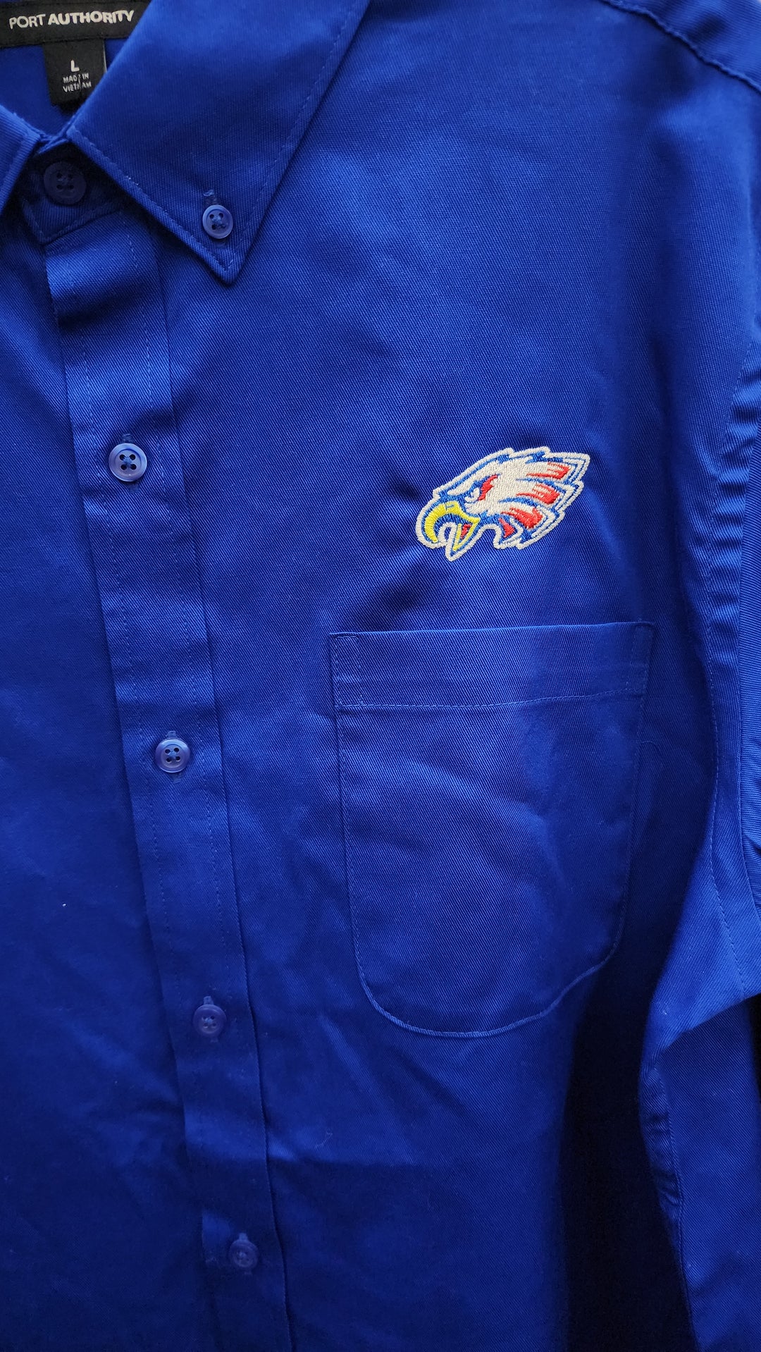 Eagle Collared Button Up