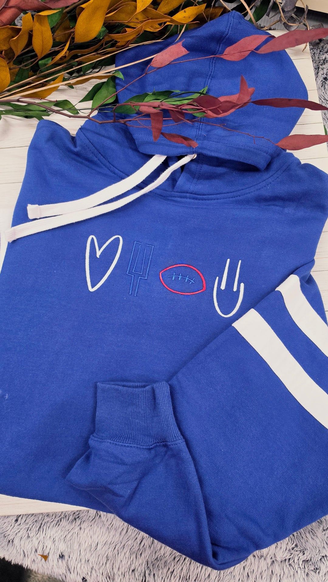 Football and Field Goals Hoodie