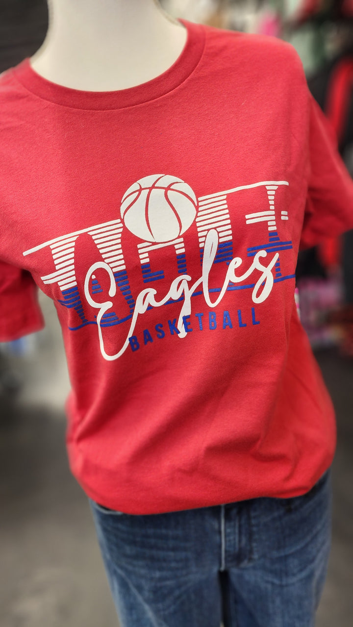 Eagles Basketball Cursive