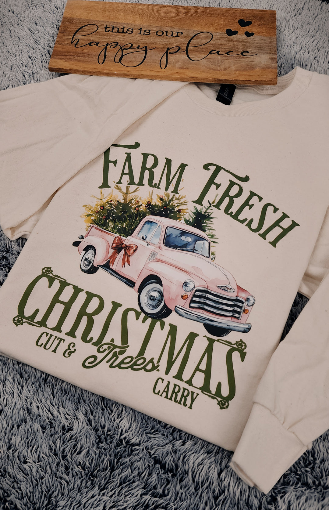 Farm Fresh Christmas Trees L/S