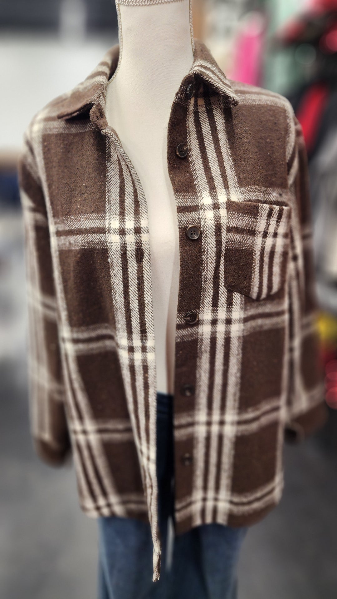 Fall Brown Flannel