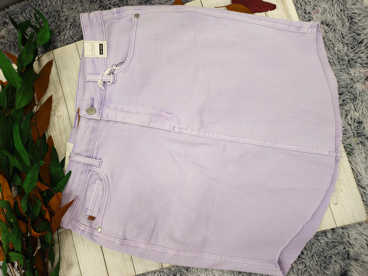 Denim Shirttail Skirt JB2808