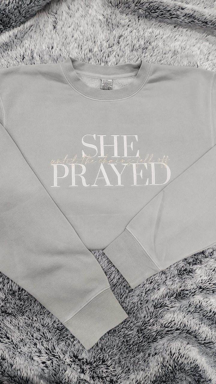 She Prayed..