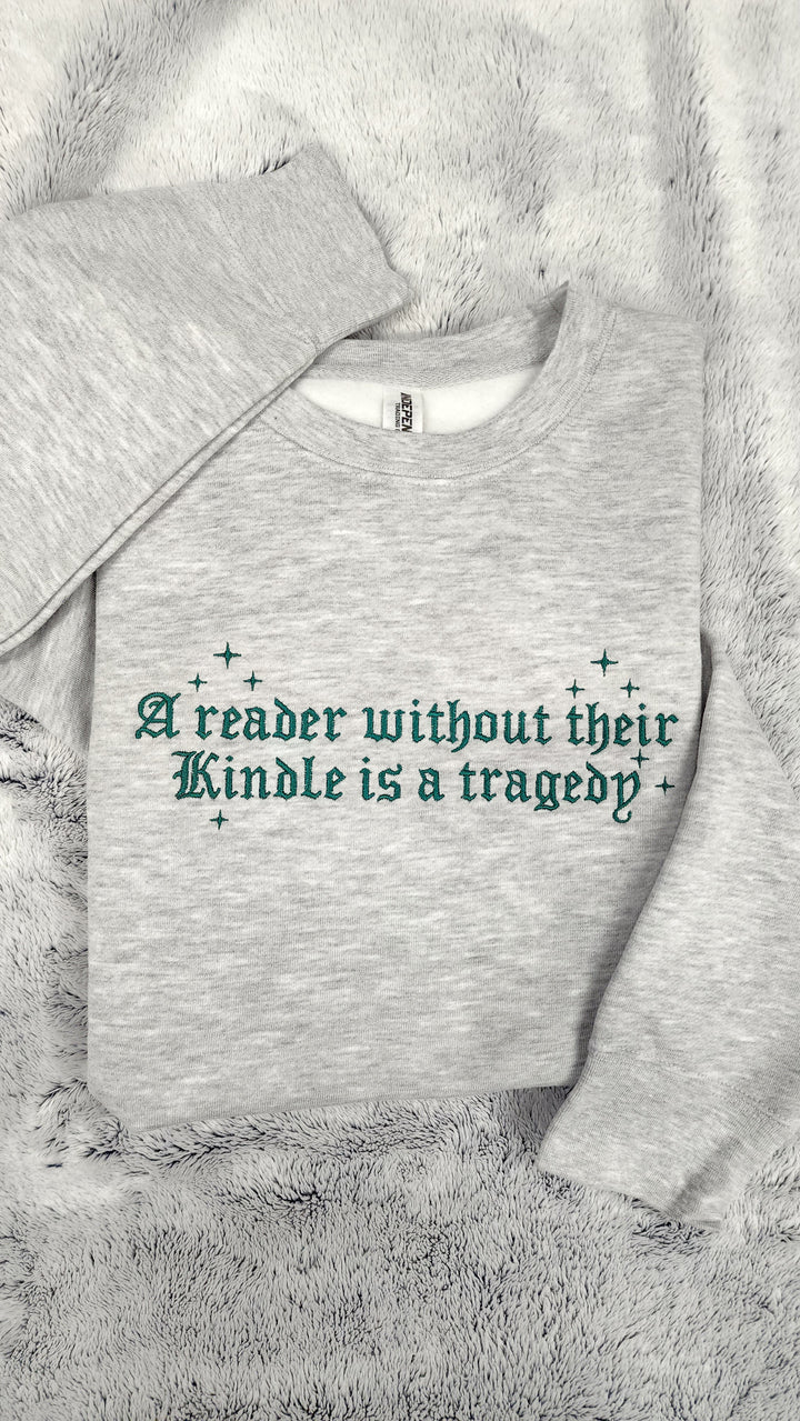 Kindle Embroidered Crew