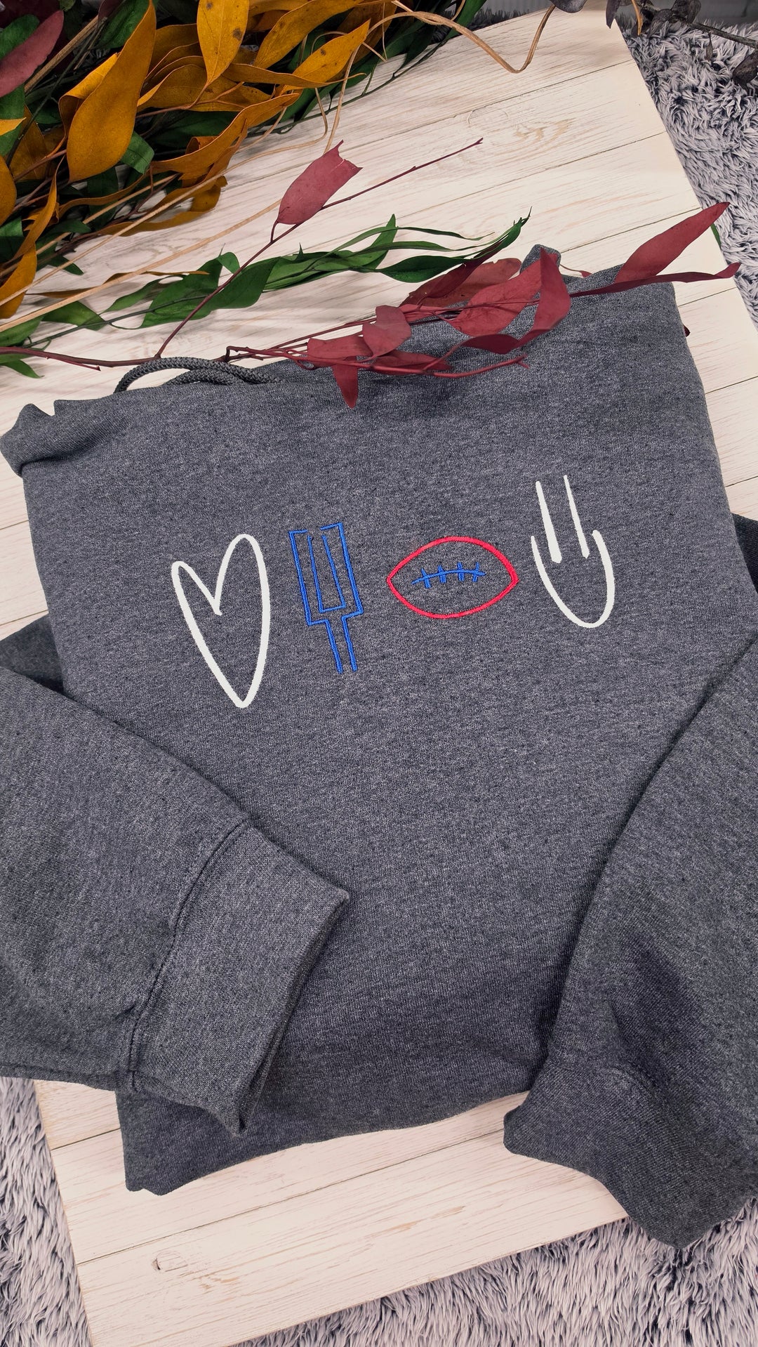Football and Field Goals Hoodie