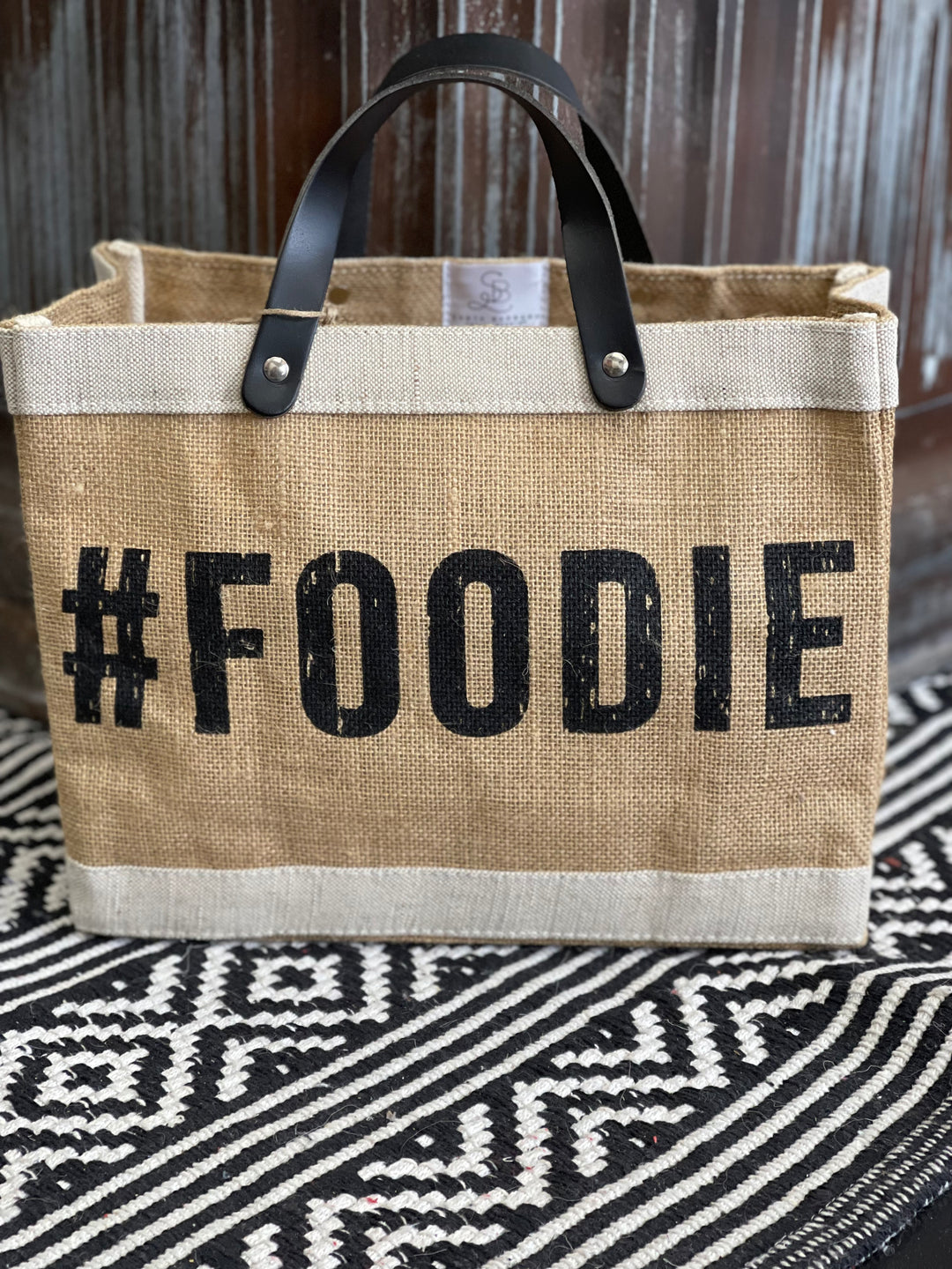 #Foodie Canvas Bag