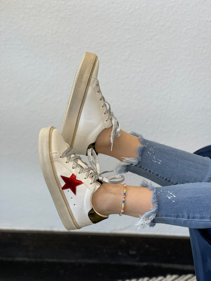 Red Star and Camo Sneakers